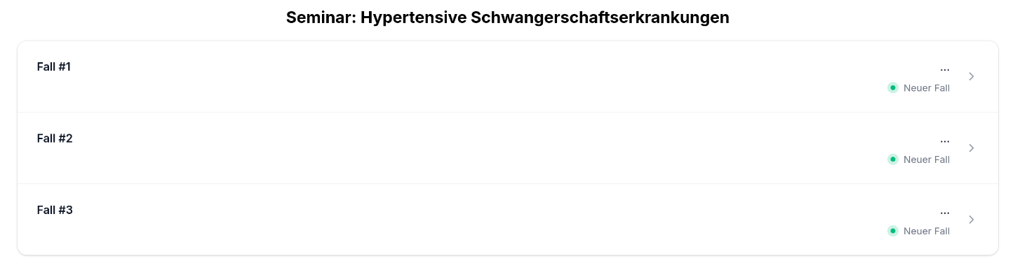Classroom example: Hypertensive Schwangerschaftserkrankungen